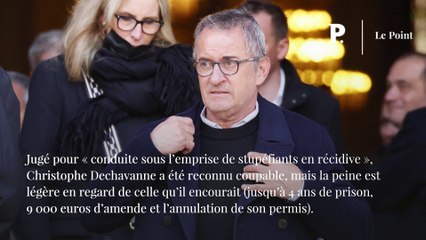Christophe Dechavanne condamné pour « conduite sous l’emprise de stupéfiants en récidive »