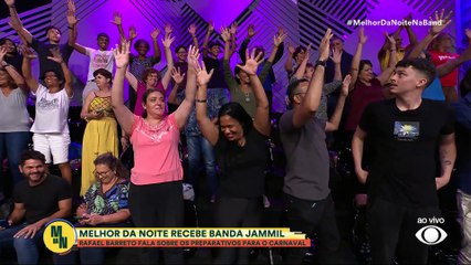 Banda Jamil canta “No Seu Corre” no Melhor da Noite | Melhor da Noite