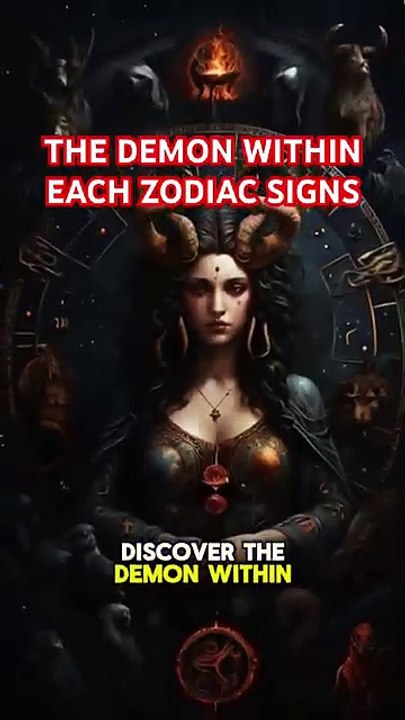 Discover each zodiac sign Demon #zodiac #astrology #zodiacsigns #facts #horoscope