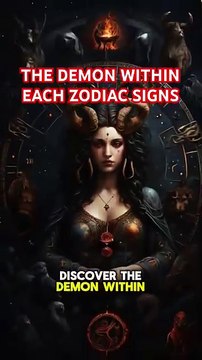 Discover each zodiac sign Demon #zodiac #astrology #zodiacsigns #facts #horoscope