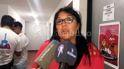 Hablamos con la Intendenta de Cafayate en la primera noche de la 51 edición de la Serenata a Cafayate