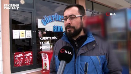 Market çevresinde dikkat çeken anlar! Eskişehir'de esnaf tepki gösterdi