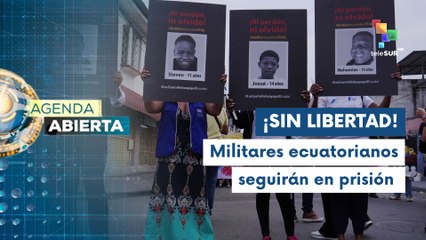 En Ecuador militares investigados continuarán privados de la libertad
