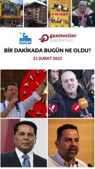 Bir dakikada bugün ne oldu?