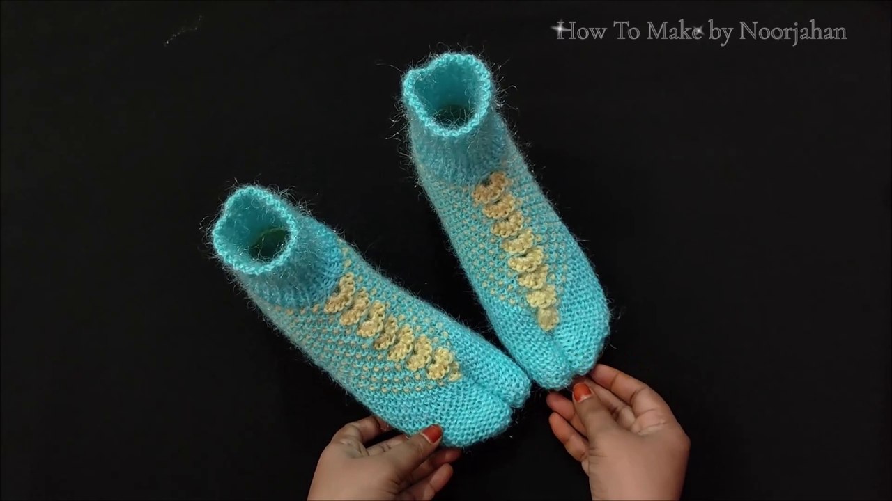 knitting thumb socks for beginners | moja banane ka tarika | ladies socks #woolen socks design #moja