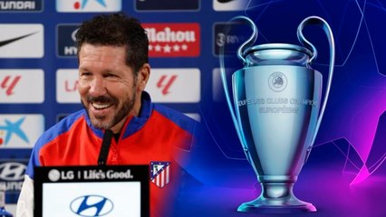 Simeone reaccióna a su rival de 8vos de final en la Champions League