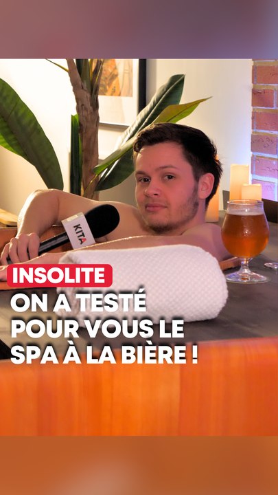 On a testé pour vous le spa à la bière à Béthune ! 🍻