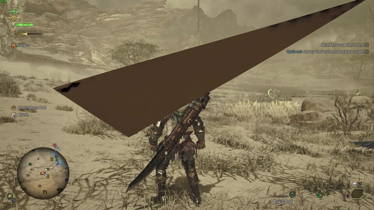 Monster Hunter Grafikbug