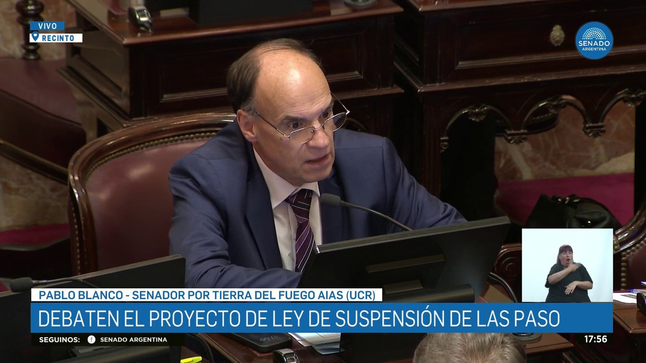 "No sé en qué punto estamos en un sistema democrático": Blanco defendió las PASO y rechazó el proyecto de suspensión para 2025