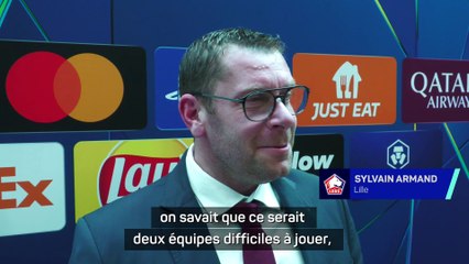 Armand : "Dortmund part largement favori"