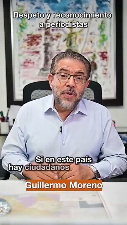 Caso USAID: Guillermo Moreno respalda a Huchi Lora, Edith Febles y otros periodistas