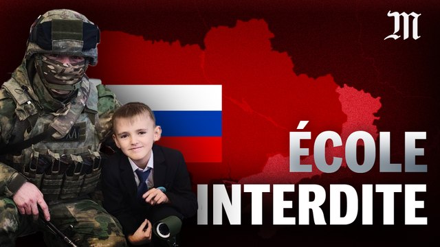 Sous occupation russe, des élèves ukrainiens suivent les cours en cachette