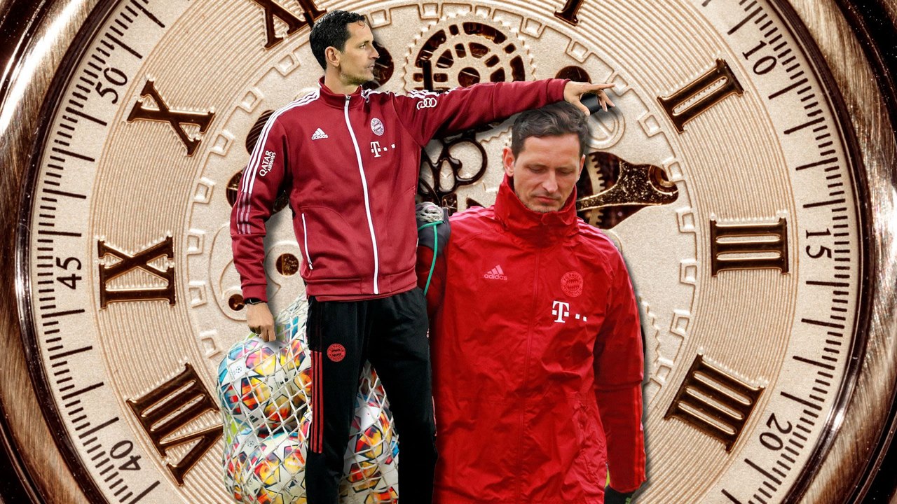 Als Toppmöller für ein Spiel Bayern-Trainer war