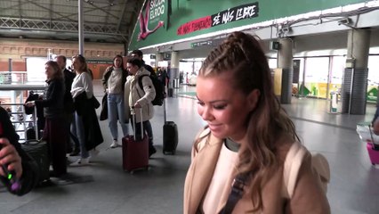 María José Campanario responde con una contundente palabra cuando le preguntan sobre su ingreso