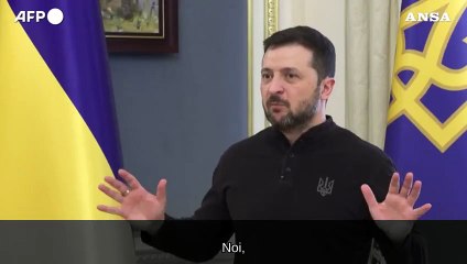 Zelensky: "Vogliamo porre fine alla guerra quest'anno"