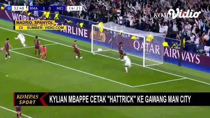 Hattrick Mbappe Bawa Real Madrid Lolos ke 16 Besar Liga Champions