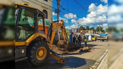 Caasd resuelve problema de drenaje sanitario en Los Alcarrizos