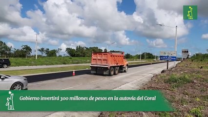 Gobierno invertirá 300 millones de pesos en la autovía del Coral
