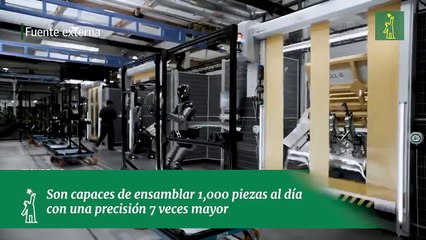 BMW ha incorporado robots humanoides  en su planta de Carolina del Sur