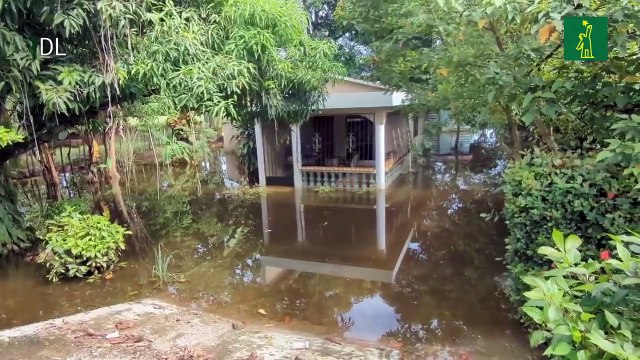 Decenas de viviendas permanecen inundadas en sectores de Cabarete, Puerto Plata.mp4