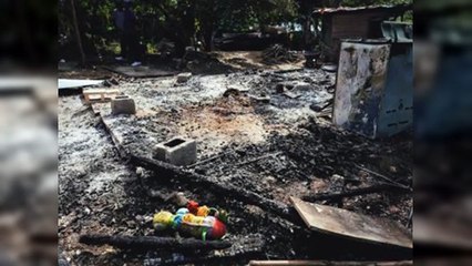 Niños que murieron en incendio estaban solos en la vivienda