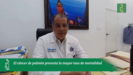 El cáncer de pulmón presenta la mayor tasa de mortalidad