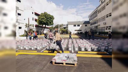 Droga incautada en Caucedo supera las nueve toneladas