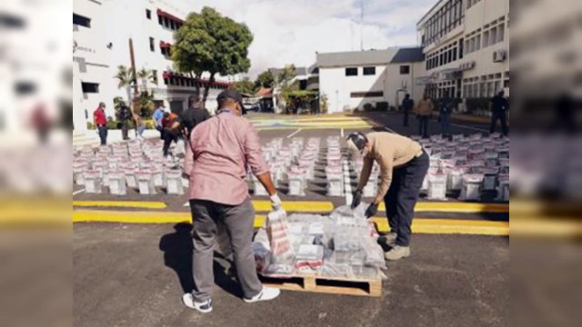 Récords de incautaciones de drogas en República Dominicana