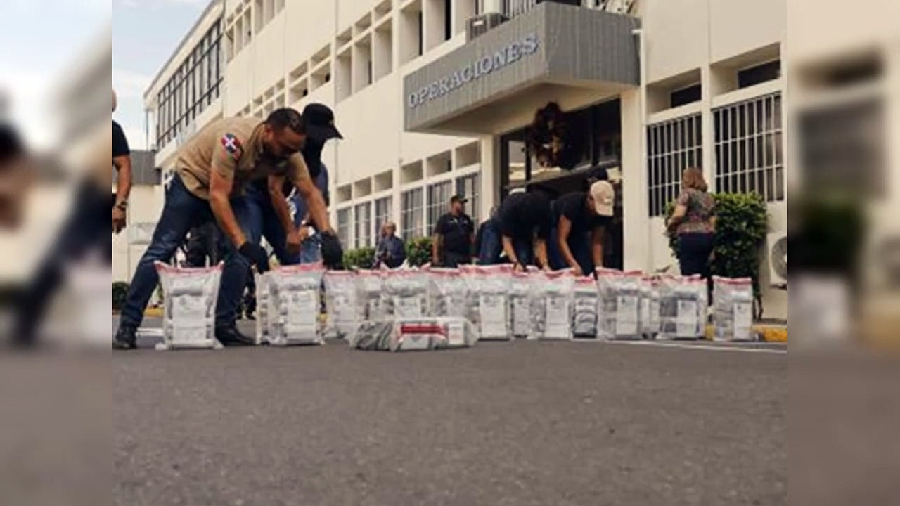 Drogas incautadas en Caucedo iban hacia Bélgica