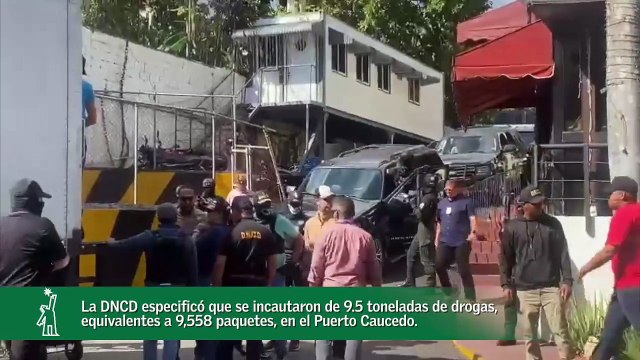 RD ocupa el mayor cargamento de droga de la historia, 9.5 toneladas