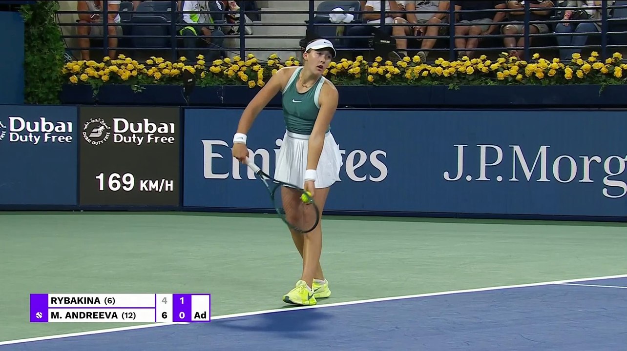 Dubaï - Record de précocité pour Andreeva