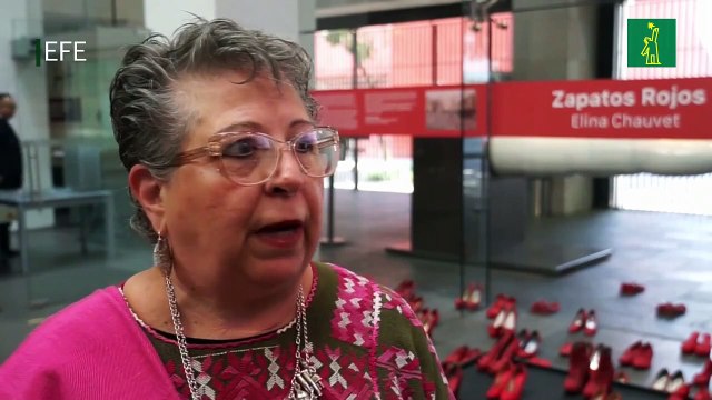 ‘Zapatos Rojos’, la muestra que visibiliza la violencia de género en México.mp4