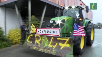 Gobierno francés denuncia bloqueos de agricultores en tercer día de protestas