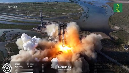 SpaceX no logra repetir la captura del propulsor de Starship, con Trump como testigo