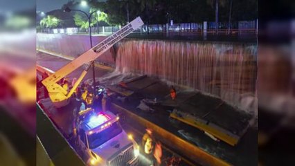 Hace un año nueve personas murieron aplastadas en la 27 de Febrero