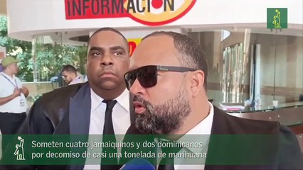 Someten cuatro jamaiquinos y dos dominicanos por decomiso de casi una tonelada de marihuana_1