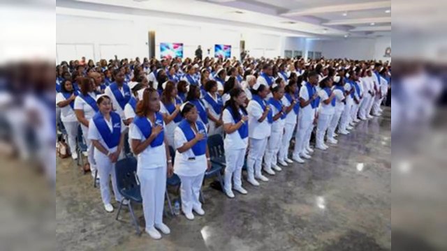 Infotep gradúa a 335 enfermeras auxiliares
