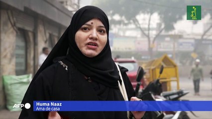 Escuelas cerradas y tráfico restringido en la capital de India por récord de contaminación