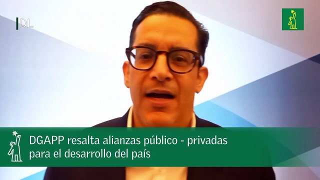DGAPP resalta alianzas público - privadas para el desarrollo del país.mp4