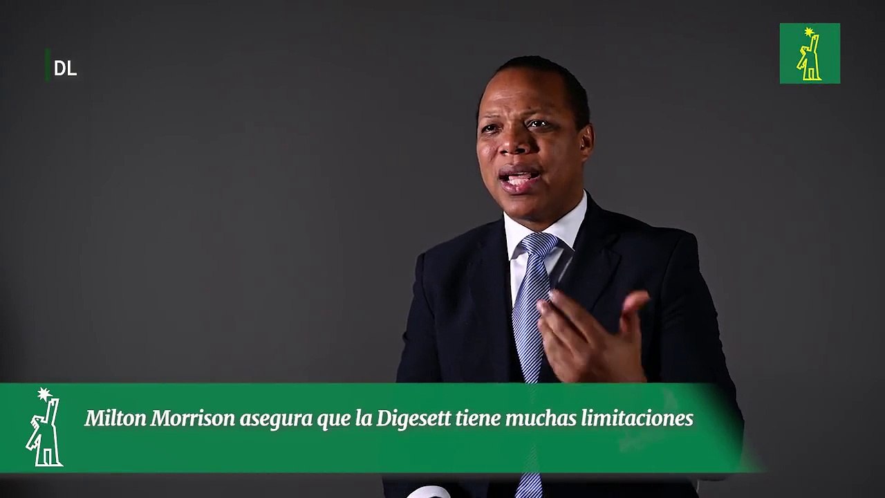 Milton Morrison asegura que la Digesett tiene muchas limitaciones