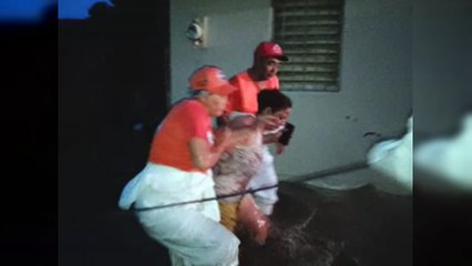 Inundaciones en Valverde: Rescate de la Defensa Civil