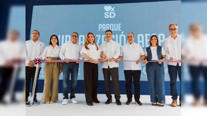 Banco Popular y Alcaldía Distrito Nacional inauguran el parque Aesa
