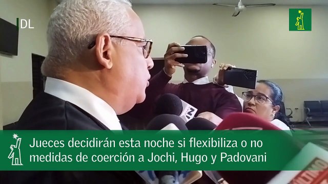 Jueces decidirán esta noche si flexibiliza o no medidas de coerción a Jochi, Hugo y Padovani.mp4