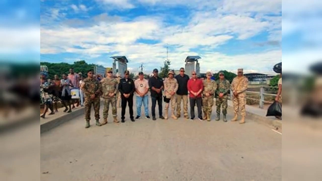 Delegación de Estados Unidos visita frontera domínico-haitiana