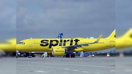 Asistente de vuelo en avión Spirit Airlines sufre ataque de pánico