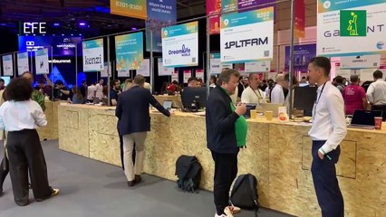 La victoria de Donald Trump se cuela en la feria tecnológica Web Summit de Lisboa.mp4