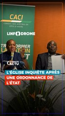 LE CONSEIL DES APÔTRES DE CÔTE D'IVOIRE CRAINT UNE INGÉRENCE DE L'ÉTAT DANS LA GESTION DE L'ÉGLISE.