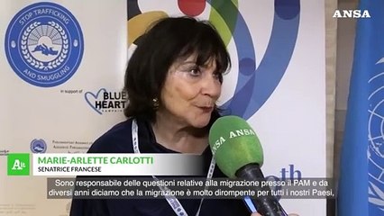 Assemblea parlamentare Med conferma l'impegno contro la tratta di esseri umani