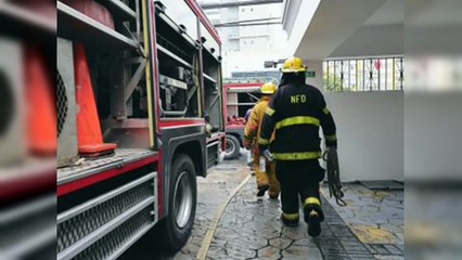 Apagan incendio en apartamento en el sector Evaristo Morales