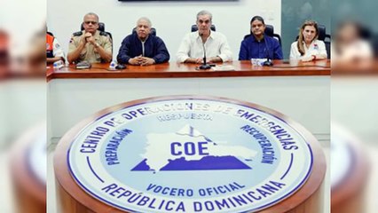 Presidente Abinader instruye a activar planes de contingencia